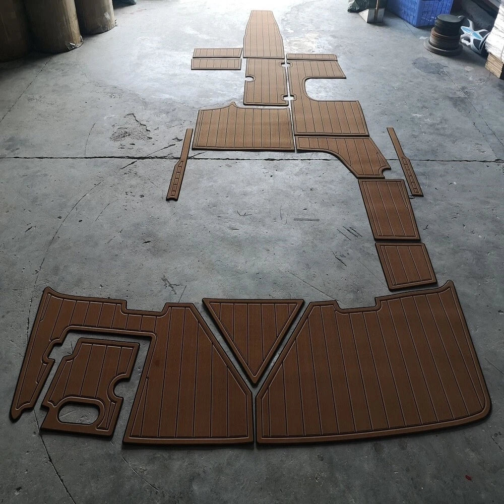 EVA Faux Foam Teak Deck Floor Pad for Regal 1900 ES (2015)