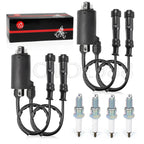 Ignition Coil Pack & Spark Plug for Honda V65 Magna 1100 (1983-1986)
