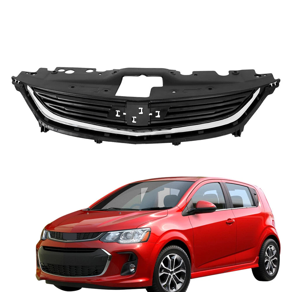 Replacement Front Upper Grille for Chevrolet Sonic (2017–2020)