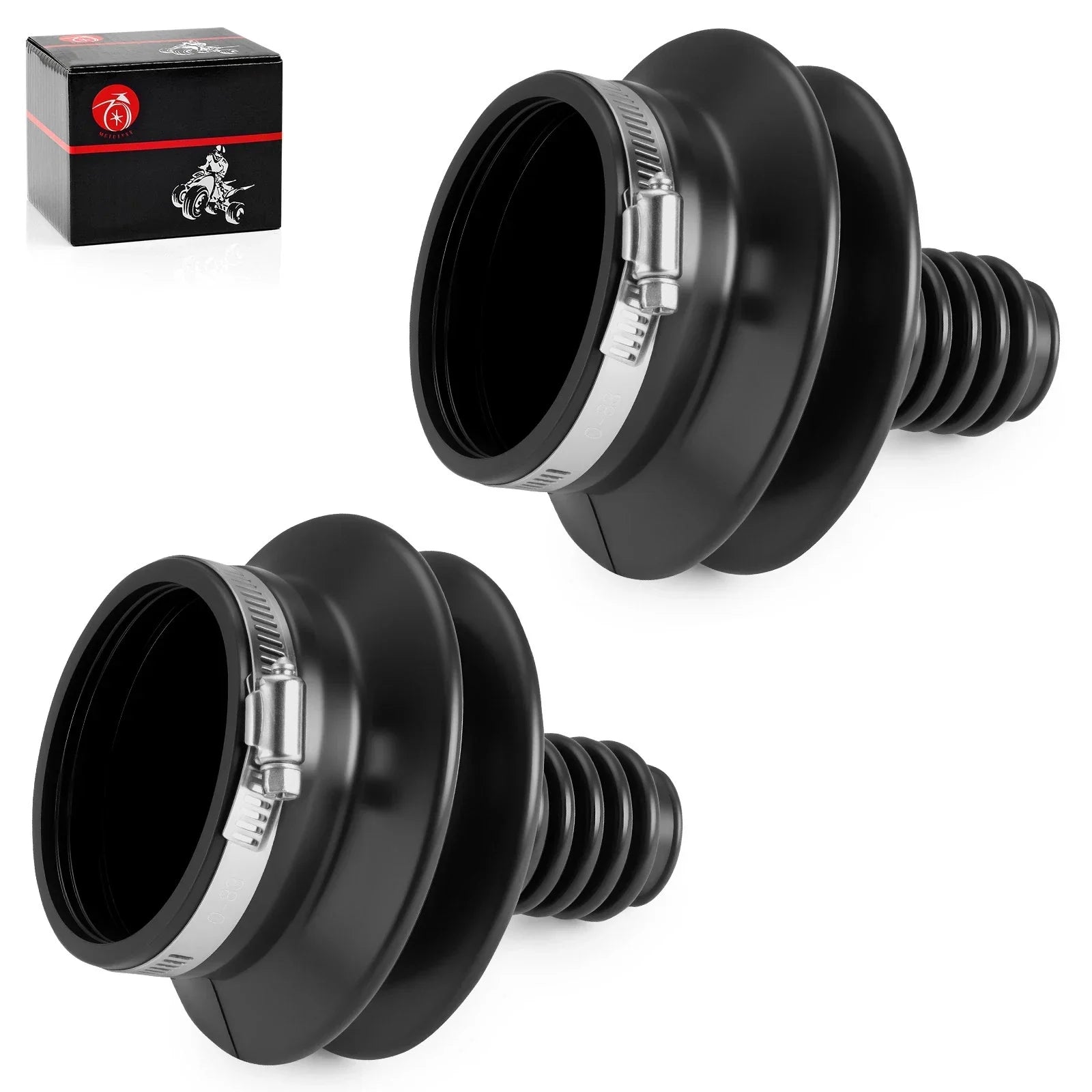 Drive Shaft Universal Boot 2Pcs for Suzuki QuadRunner 250 LTF250F (1999–2002)