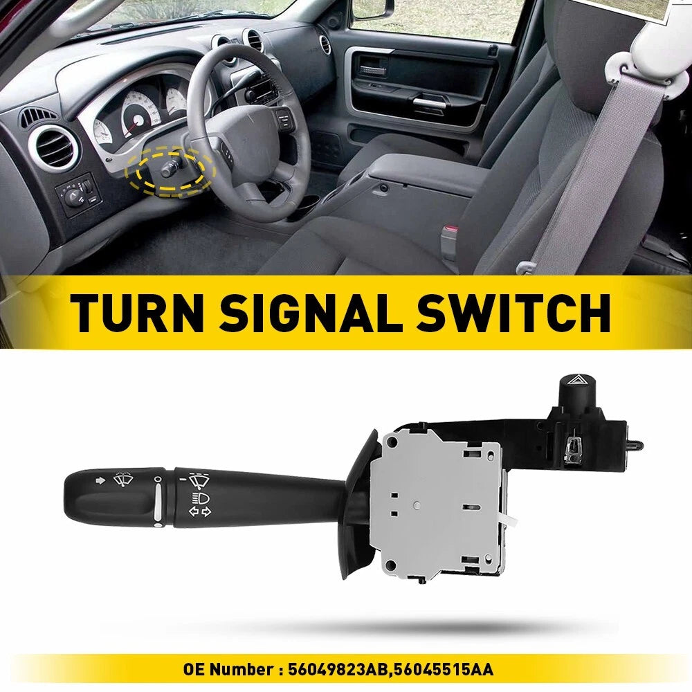 Turn Signal Wiper Switch for Dodge Ram 1500 2500 (2002–2008)