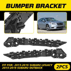 2X Front Bumper Retainer Support Bracket for Subaru Legacy Outback (2015–2019)
