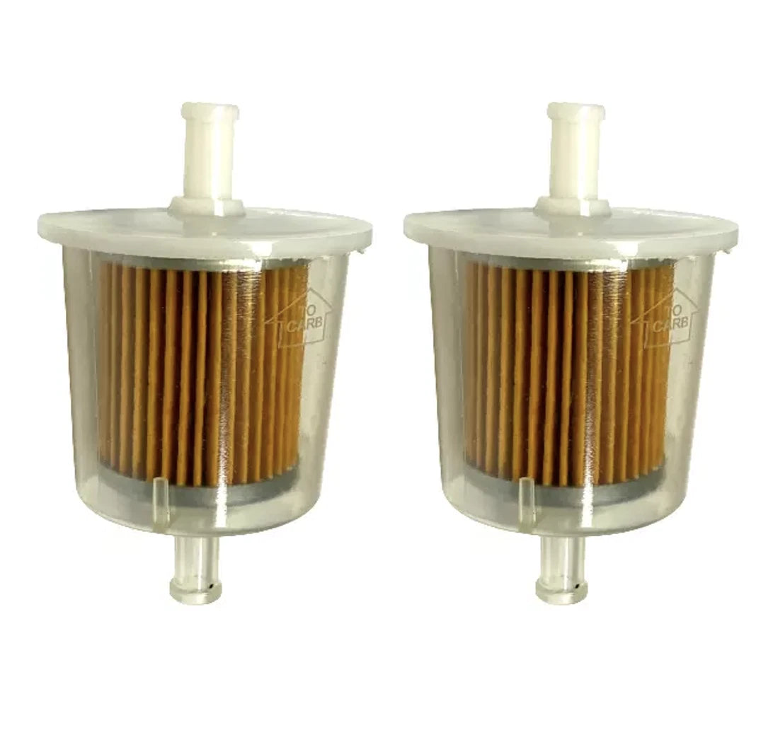 2X In-Line Fuel Filter 5007335 5005266 for Johnson Evinrude (12-15 HP)