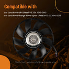 Radiator Cooling Fan Assembly for Land Rover LR4 (2010–2013) LR021990