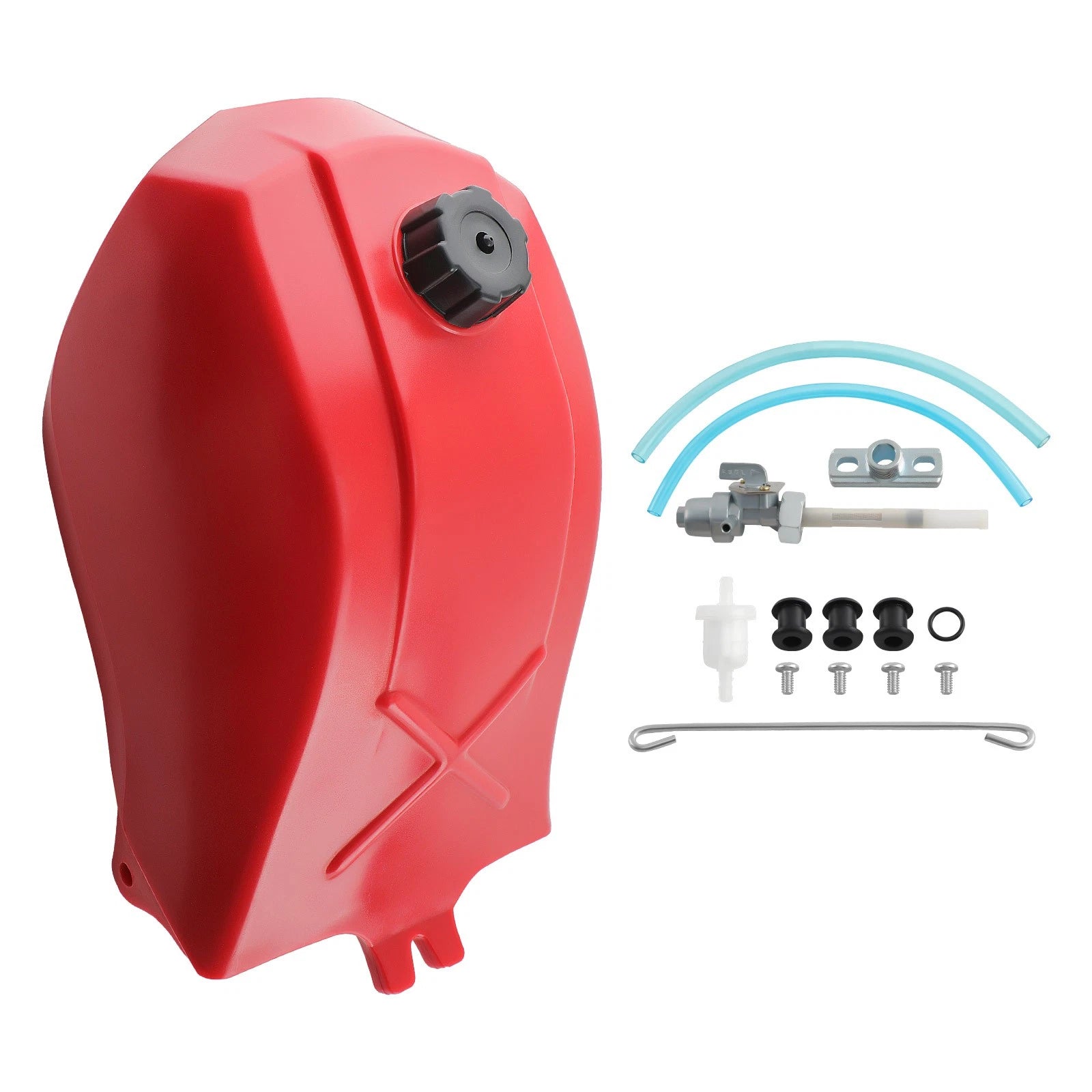 Plastic Gas Fuel Tank Kit for Honda ATC250ES Big Red 250 (1985–1987) FT49050