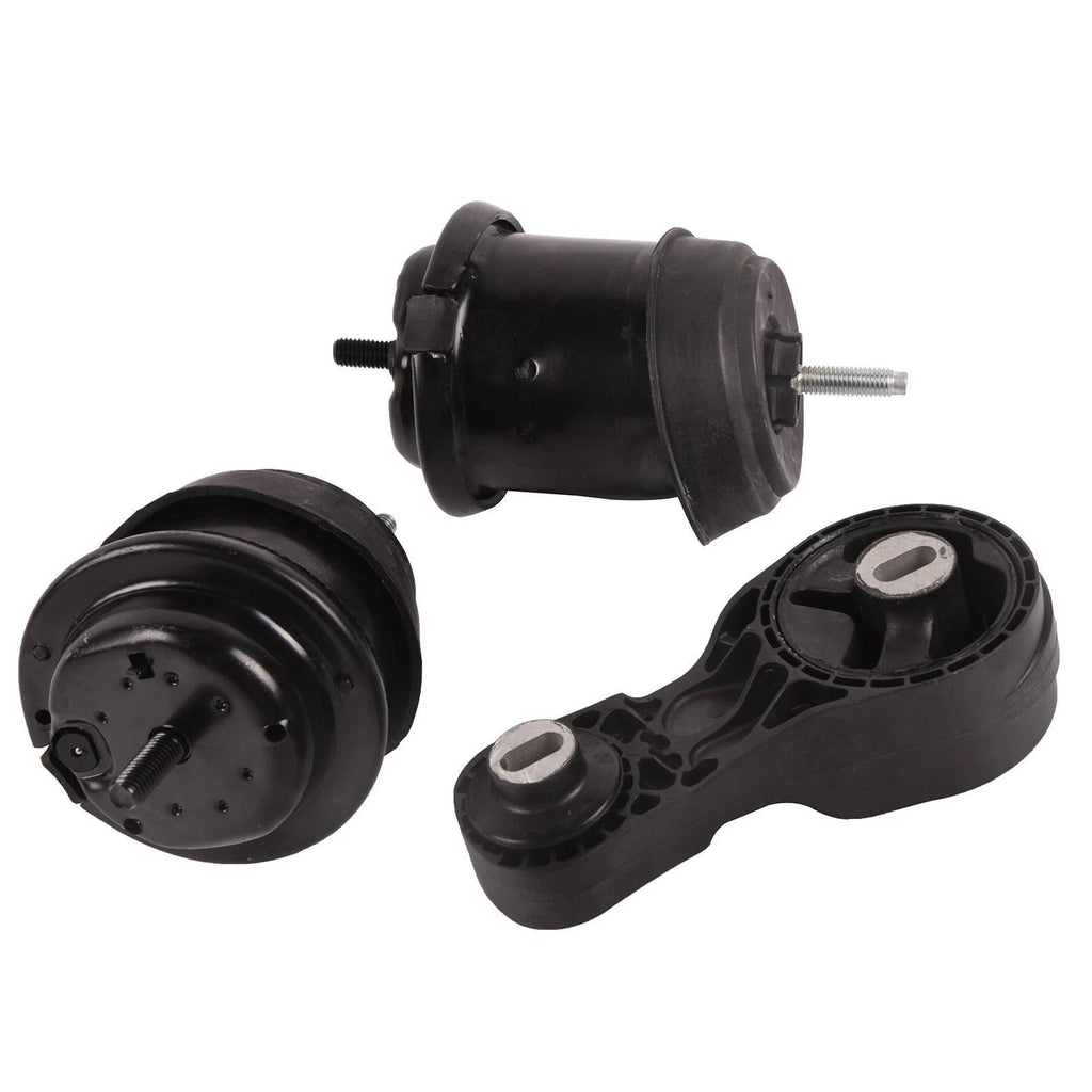 Set of 3 Engine Motor Mounts for Chevy Traverse Buick Enclave GMC Acadia (2009–2017)