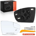 Passenger Power Mirror Glass with Spotter & Heated for Ford Focus