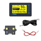 Battery Capacity Monitor for RV Marine Solar Systems (8V–120V)