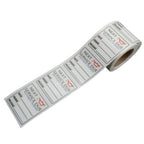 Oil Change Service Reminder Stickers for All Vehicles (200 Count)