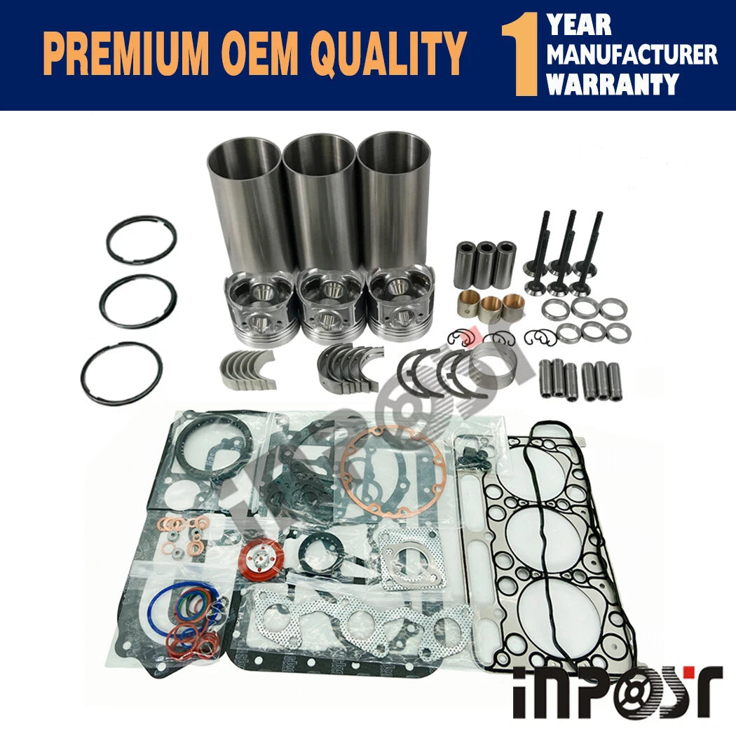 Overhaul Rebuild Kit for Kubota D1803