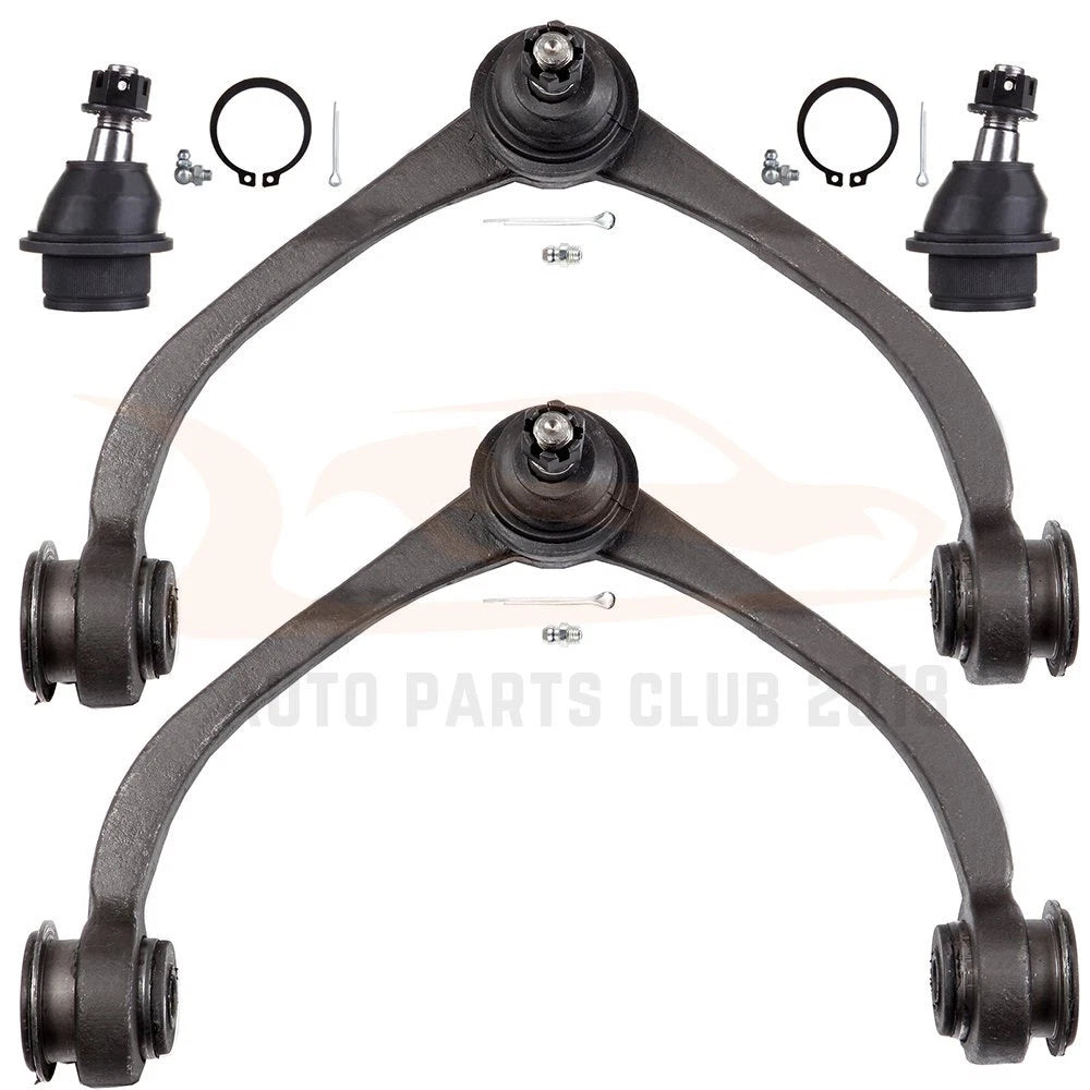 Front Upper Control Arms & Lower Ball Joints for Dodge Dakota (2005–2010)