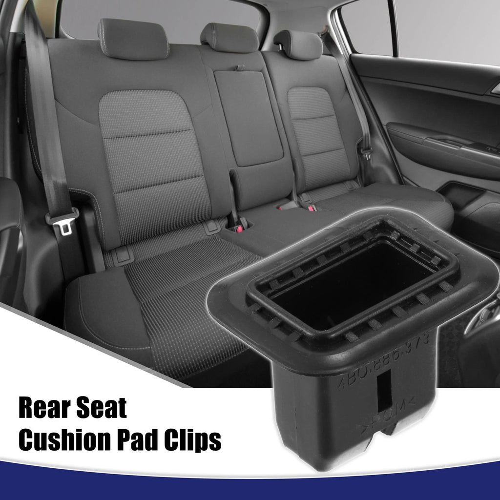 Set of 10 Rear Seat Cushion Pad Clips for Audi A4 (2002–2008)