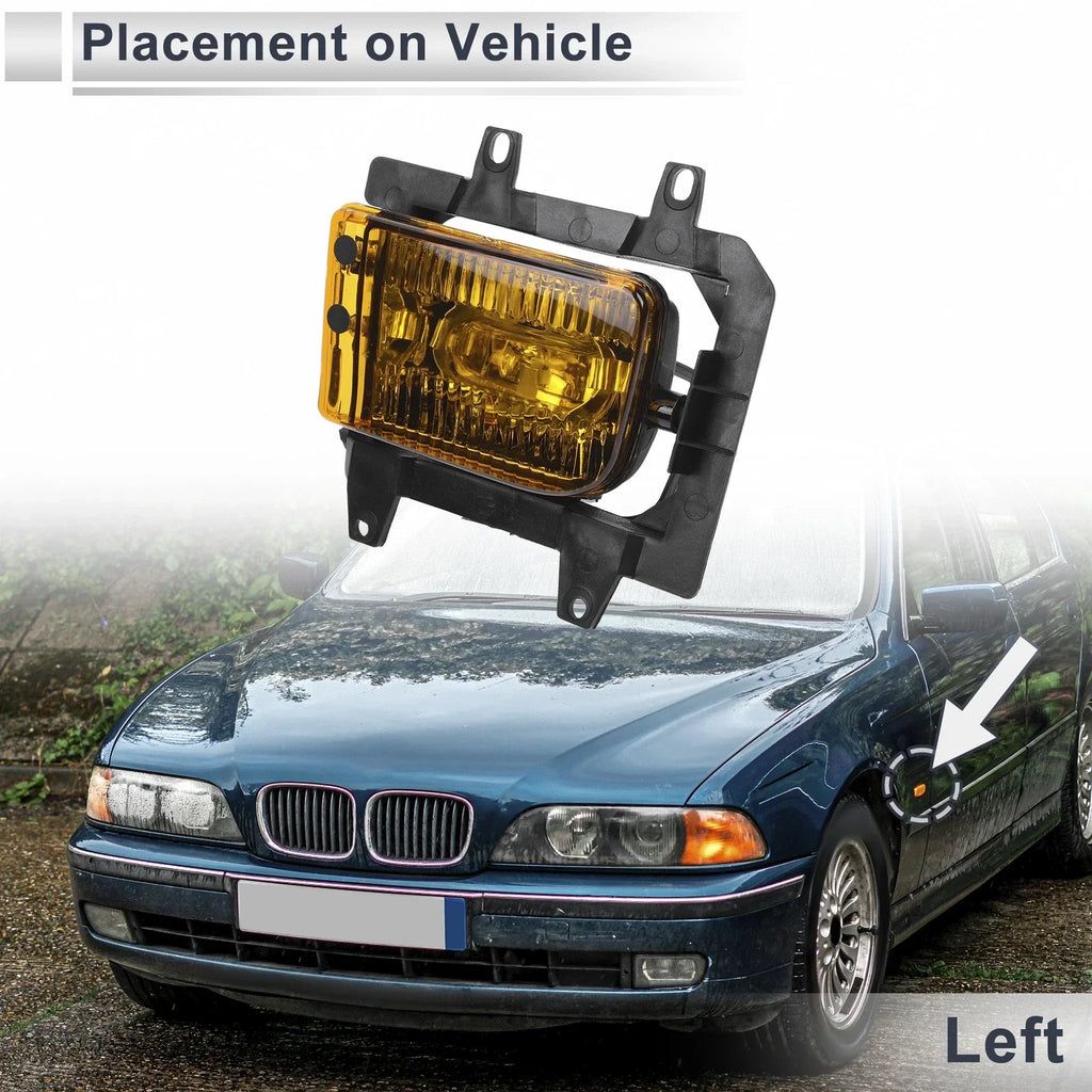 1 Pc Left Front Bumper Side Marker Light Cover for BMW E30