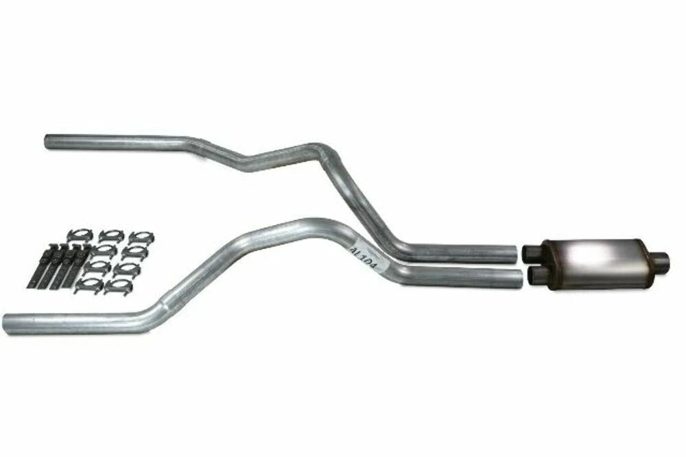 2.5" Dual Exhaust Kit for Dodge Ram 1500 (2019–2025) Stainless Muffler