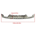 Matte Black Front Bumper Molding Trim for Ford F150 (2021–2023)