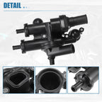 Set of 1 Engine Thermostat Housing for Dodge Journey (2009–2020) No. 68003582AB