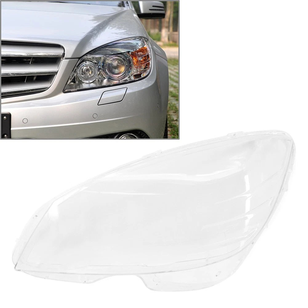 Headlight Lamp Lens Cover for Mercedes Benz C Class W204 (2008–2011) 2048208761