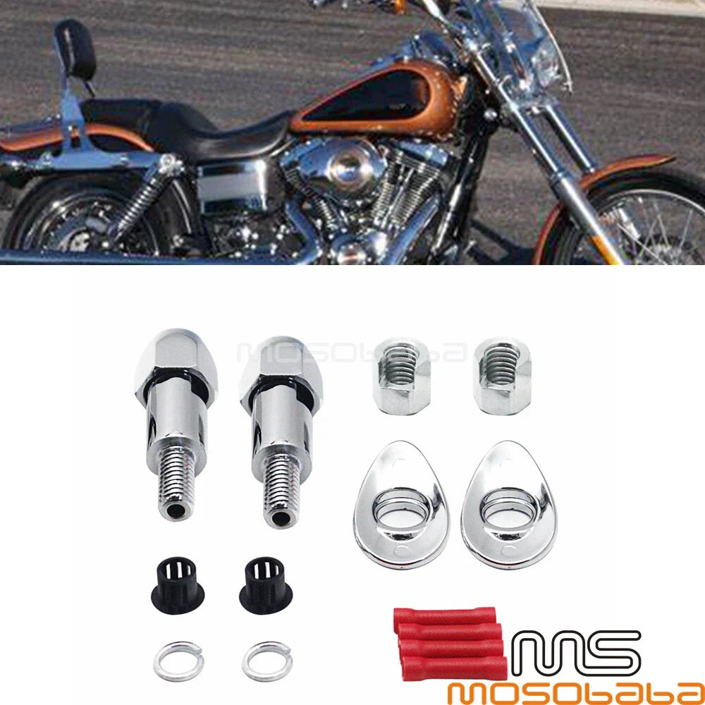 Detachable Sissy Bar Docking Hardware for Harley Dyna FXD (2006-2017)