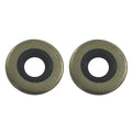 2X OMC Marine Oil Seal for Johnson/Evinrude (318973, 321480, GLM 86170, Mallory 18-2028)