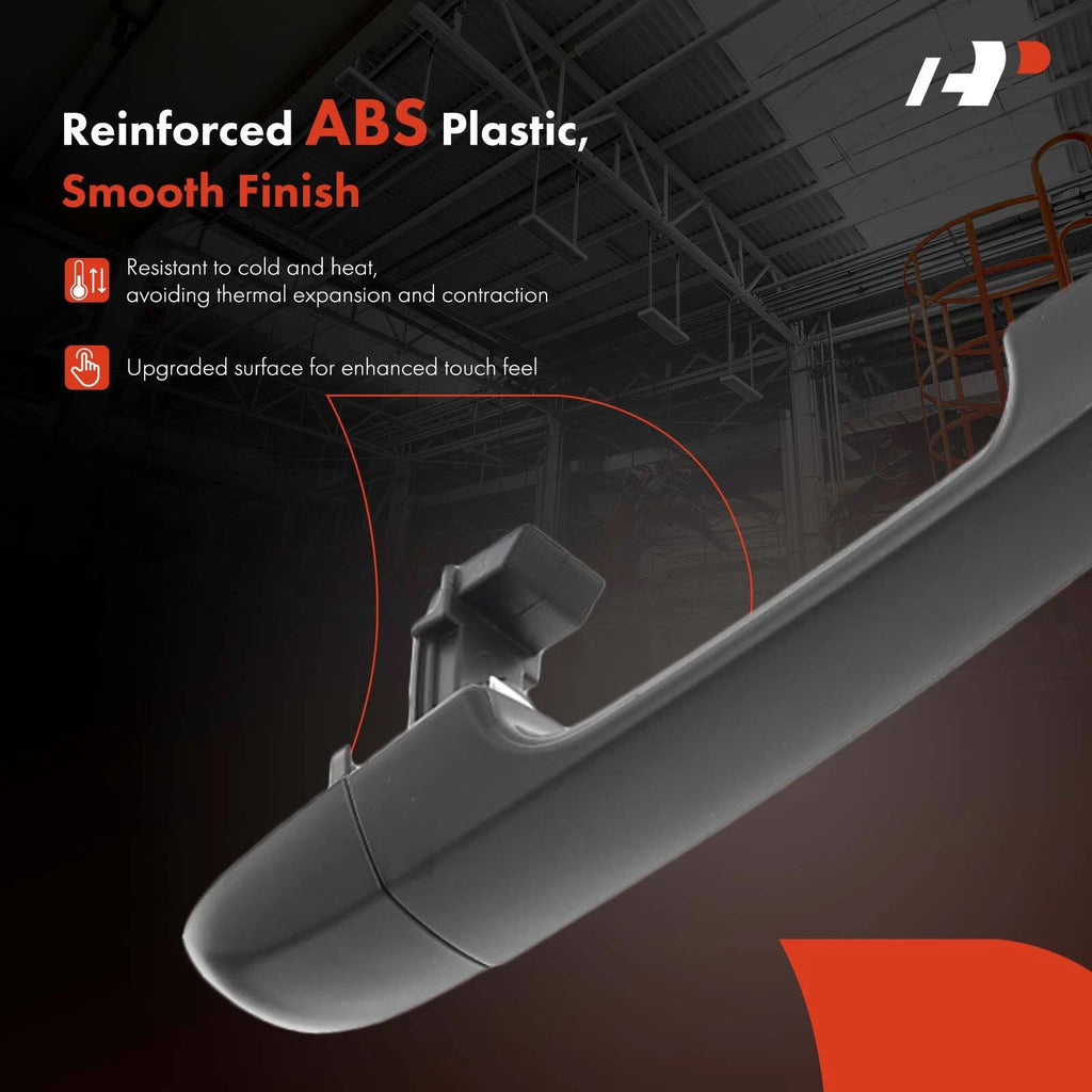 Rear Smooth Black Exterior Door Handle for Kia Soul (2011–2013)