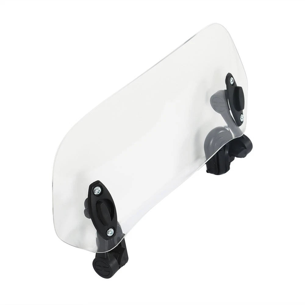 Adjustable Clip-on Windscreen Extender for Universal Motorcycle