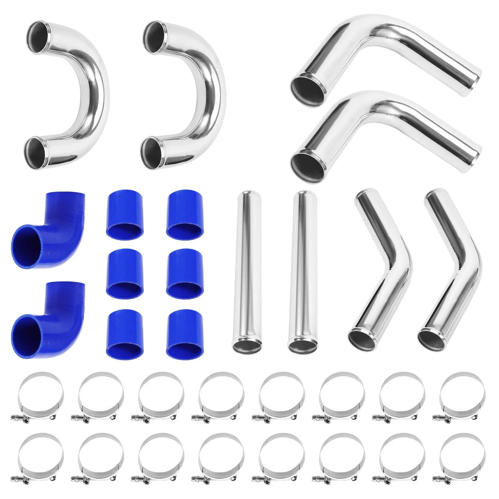 2.5" Aluminum Turbo Intercooler Pipe Kit for Universal Applications