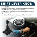 6 Speed Manual Gear Shift Knob with Cover for Mercedes-Benz C-Class (2007–2023)
