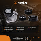 Belt Tensioner Idler Pulley Kit for Mercedes Benz E350 (2008–2011)