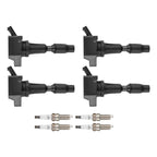 Set of 4 Ignition Coils & Spark Plugs for Kia Sorento 2.4L (2016–2020) UF764 93175