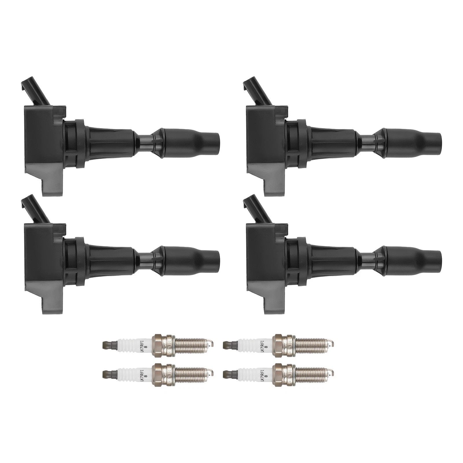 Set of 4 Ignition Coils & Spark Plugs for Kia Sorento 2.4L (2016–2020) UF764 93175