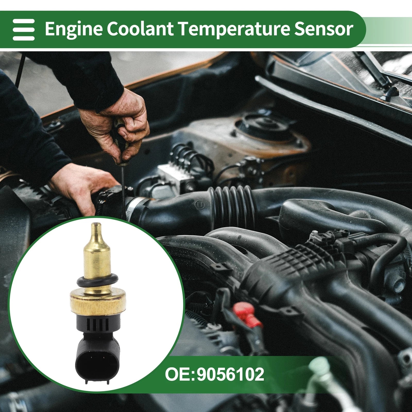 Engine Coolant Temperature Sensor No. 0009056102 for Mercedes-Benz C63 (2008–2015)