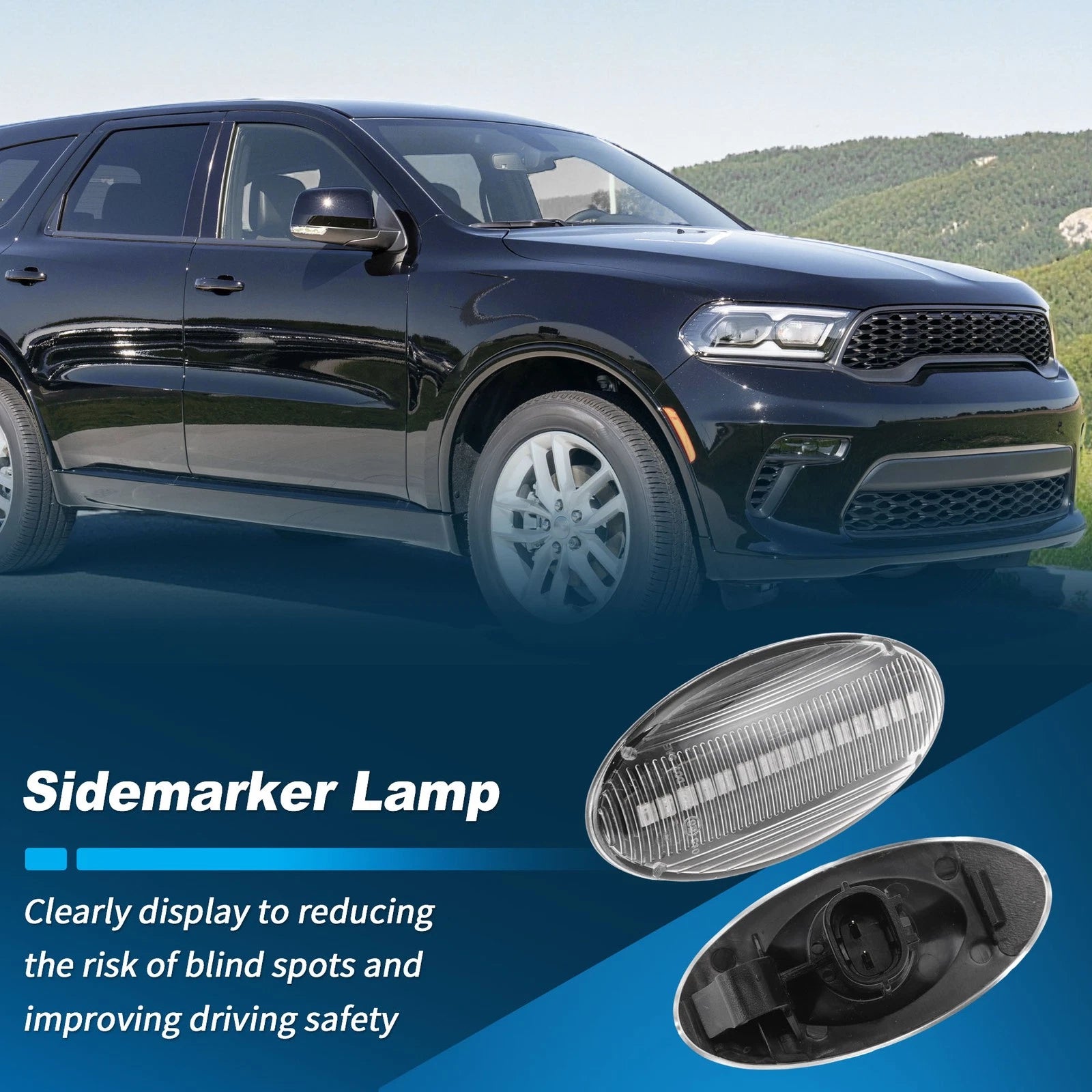 LED Side Fender Marker Light for Subaru Impreza (2008–2011) 2pcs