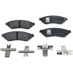 Set of 4 NAO Brake Pads for Suzuki Verona, Epica (2004–2006)