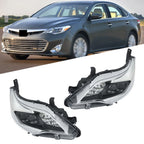 Clear Halogen Headlights Pair for Toyota Avalon (2013–2015)