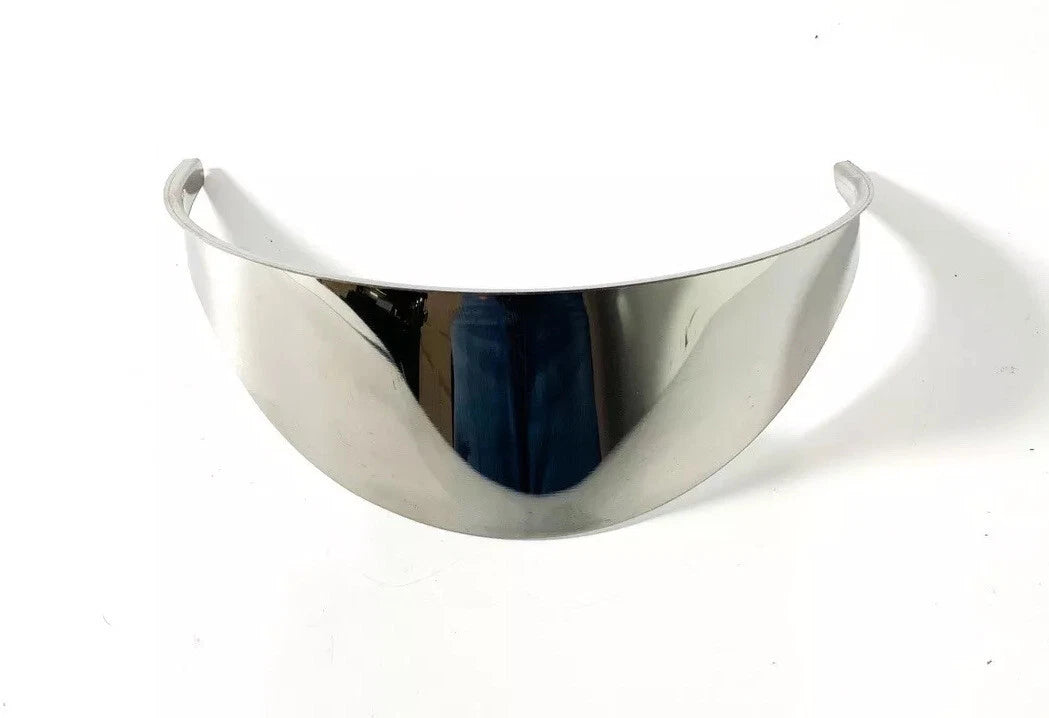 Headlight Trim Cover Shield for Pair 5-7 Inch Bulb Chrome Fits Universal (–)