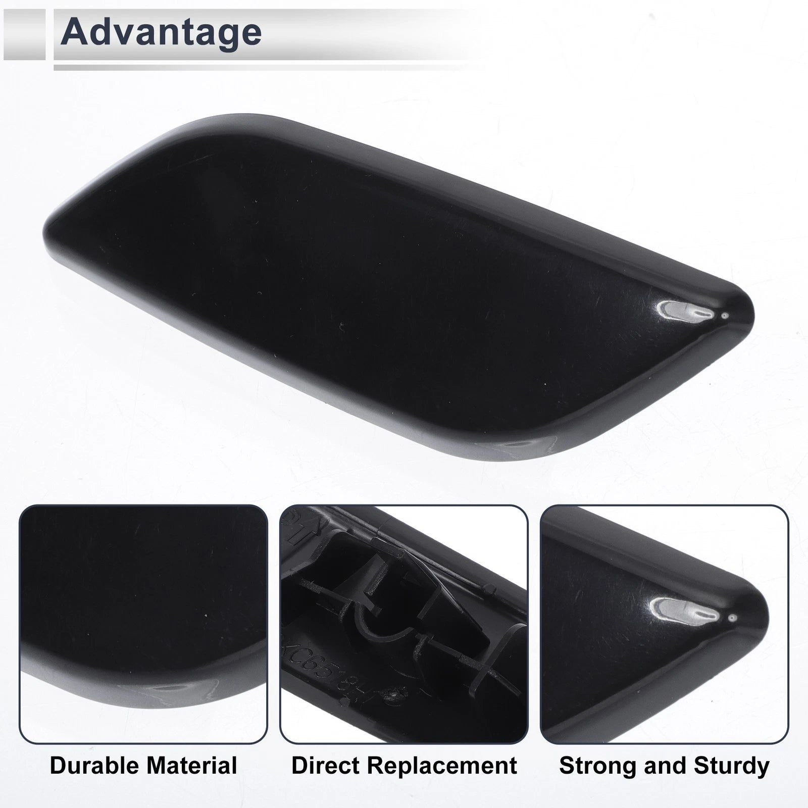 Front Left Headlight Washer Nozzle Cover Cap for Mazda 3 (2004–2013)