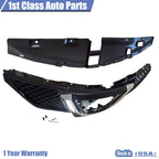 Black Chrome Front Upper Grille for Nissan Rogue Sport (2018–2019)