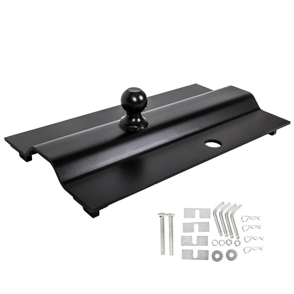 5th Wheel Rail Gooseneck Hitch Bent Plate for Universal (25000lbs, #31368)