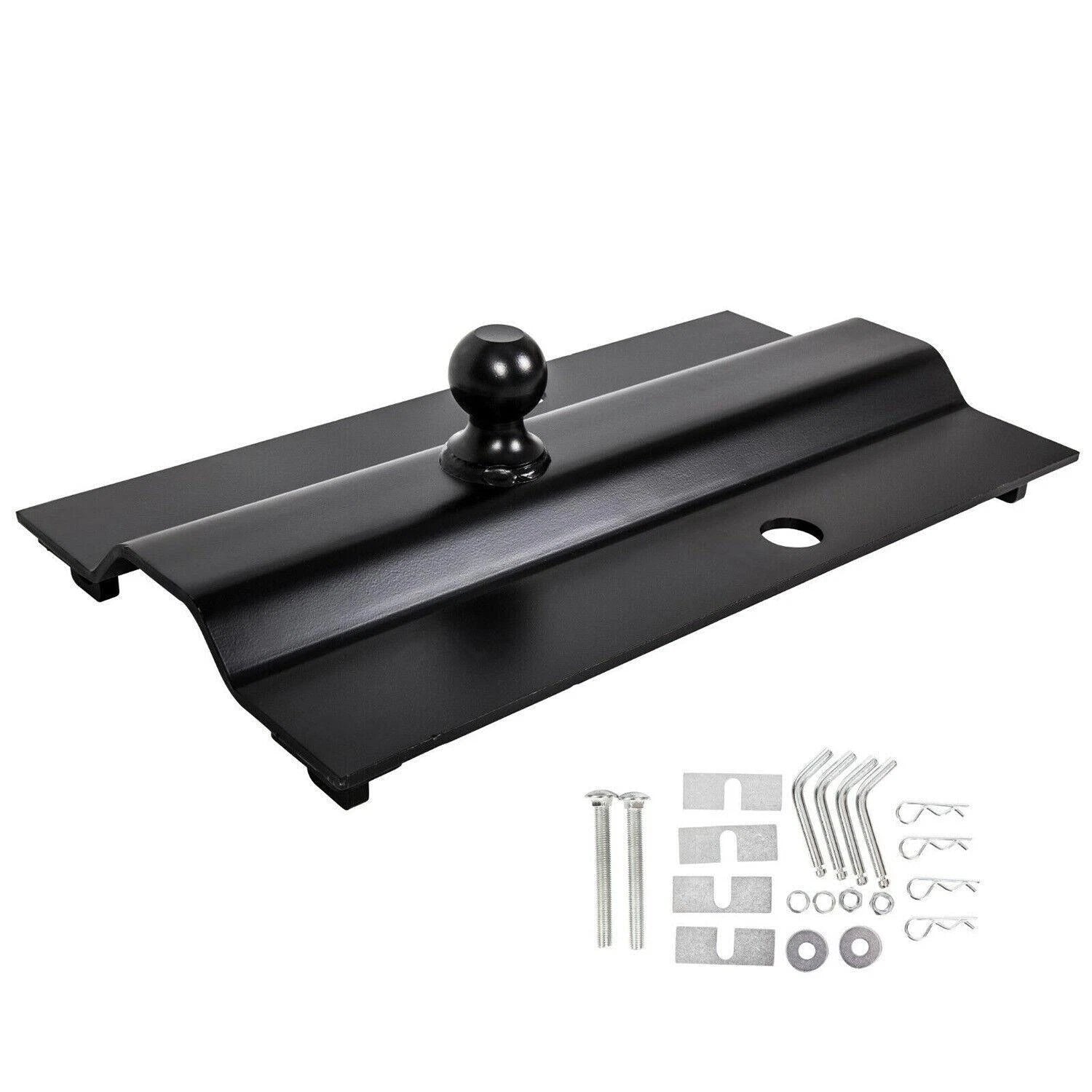 5th Wheel Rail Gooseneck Hitch Bent Plate for Universal (25000lbs, #31368)