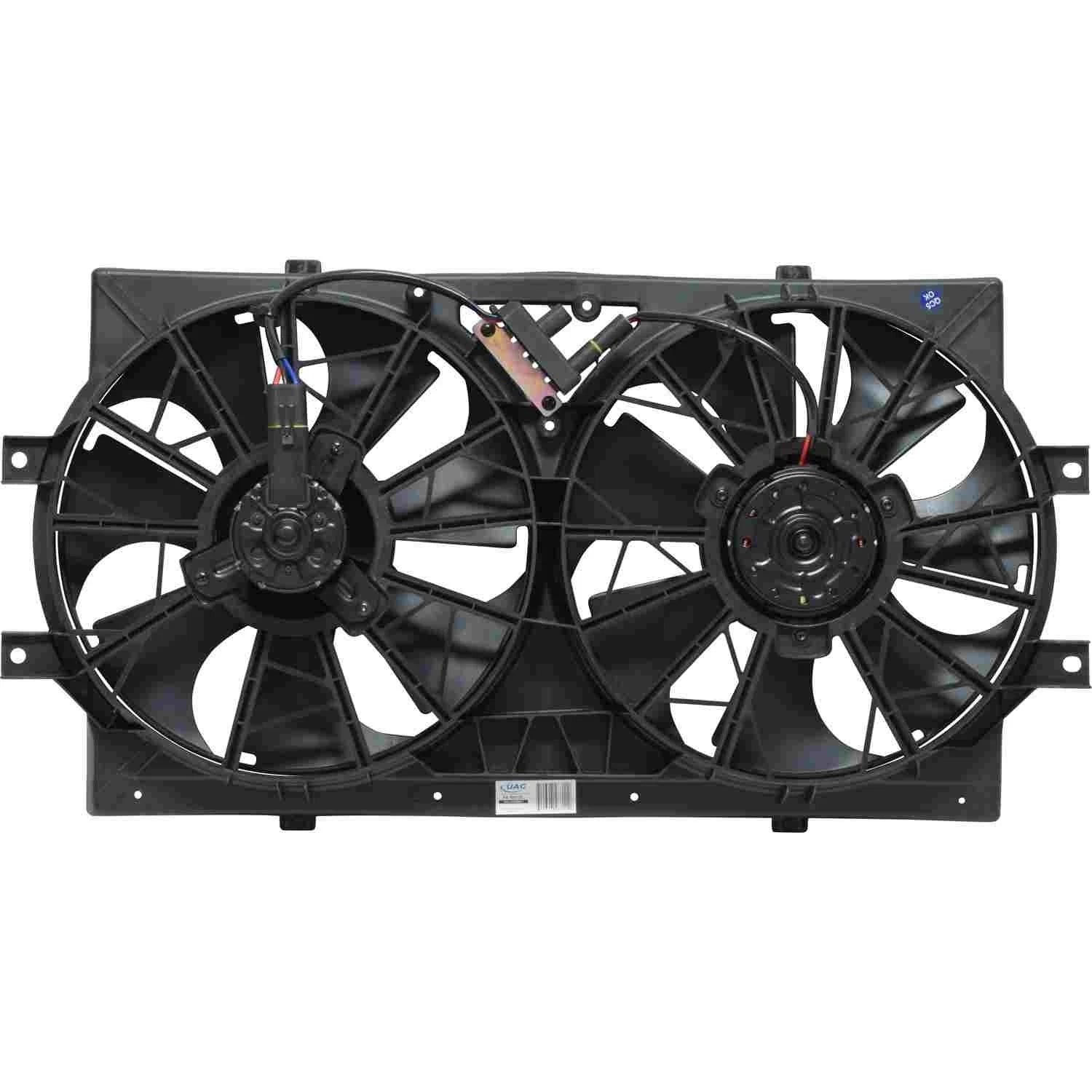 Dual Radiator and Condenser Fan Assembly for Dodge (2010–2015)