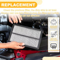 Engine Air Filter for BMW 550i Base 4.8L (2006 - 2010)