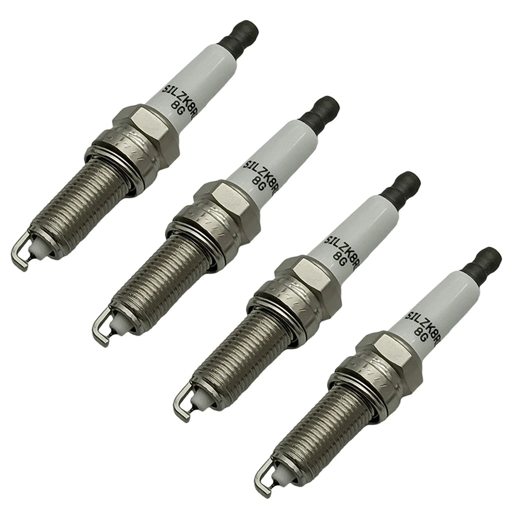 Set of 4 Iridium Platinum Spark Plugs for Hyundai Sonata Kia Optima (2011–2017)