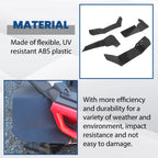 4X Extended Fender Flares Mud Flap for Polaris RZR S 900/4 900/S 1000 (2015–2020)