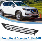 Front Lower Hood Bumper Grille Grill for Nissan Rogue (2016–2020) No.622546FL0A