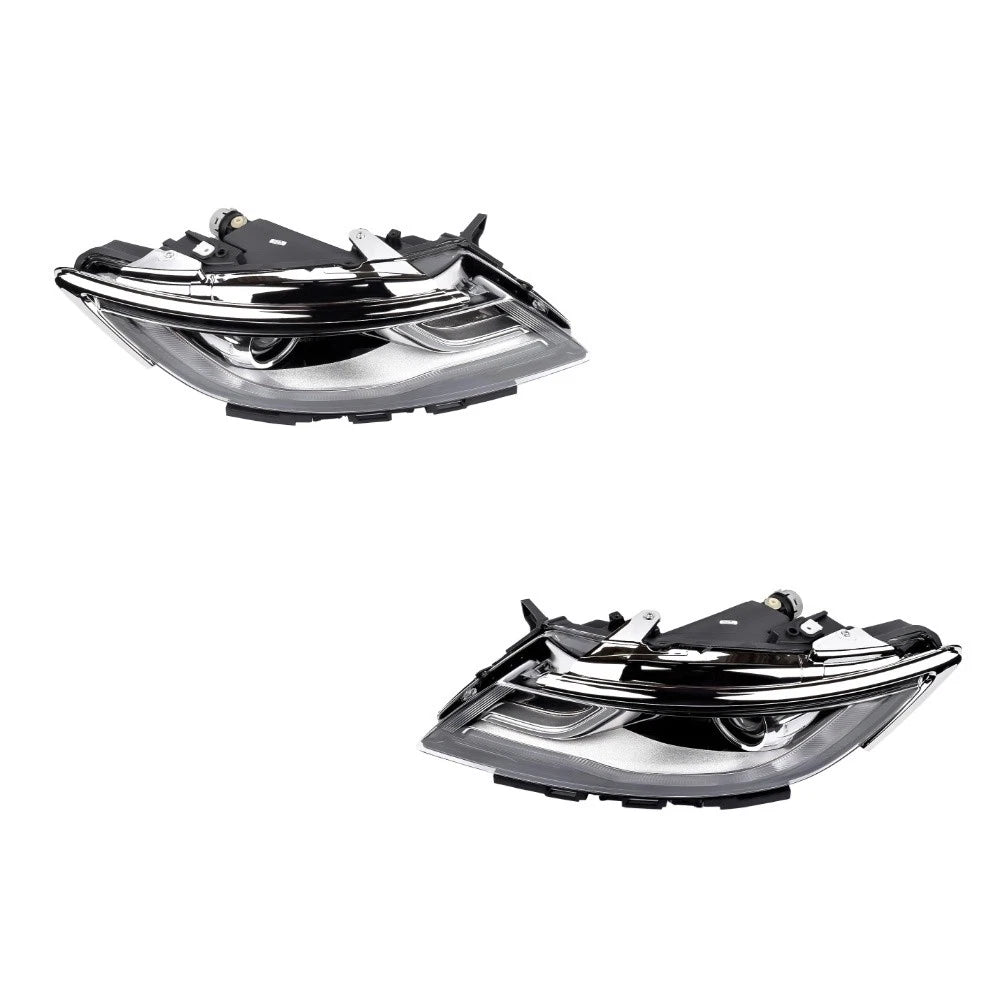 2Pcs Headlamp for Lincoln MKC (2015–2019) HID w/LED FO2518125 FO2519125