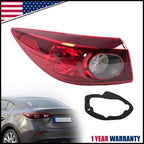 Driver Side Tail Light Assembly for Mazda 3 (2014–2018) L/R LED
