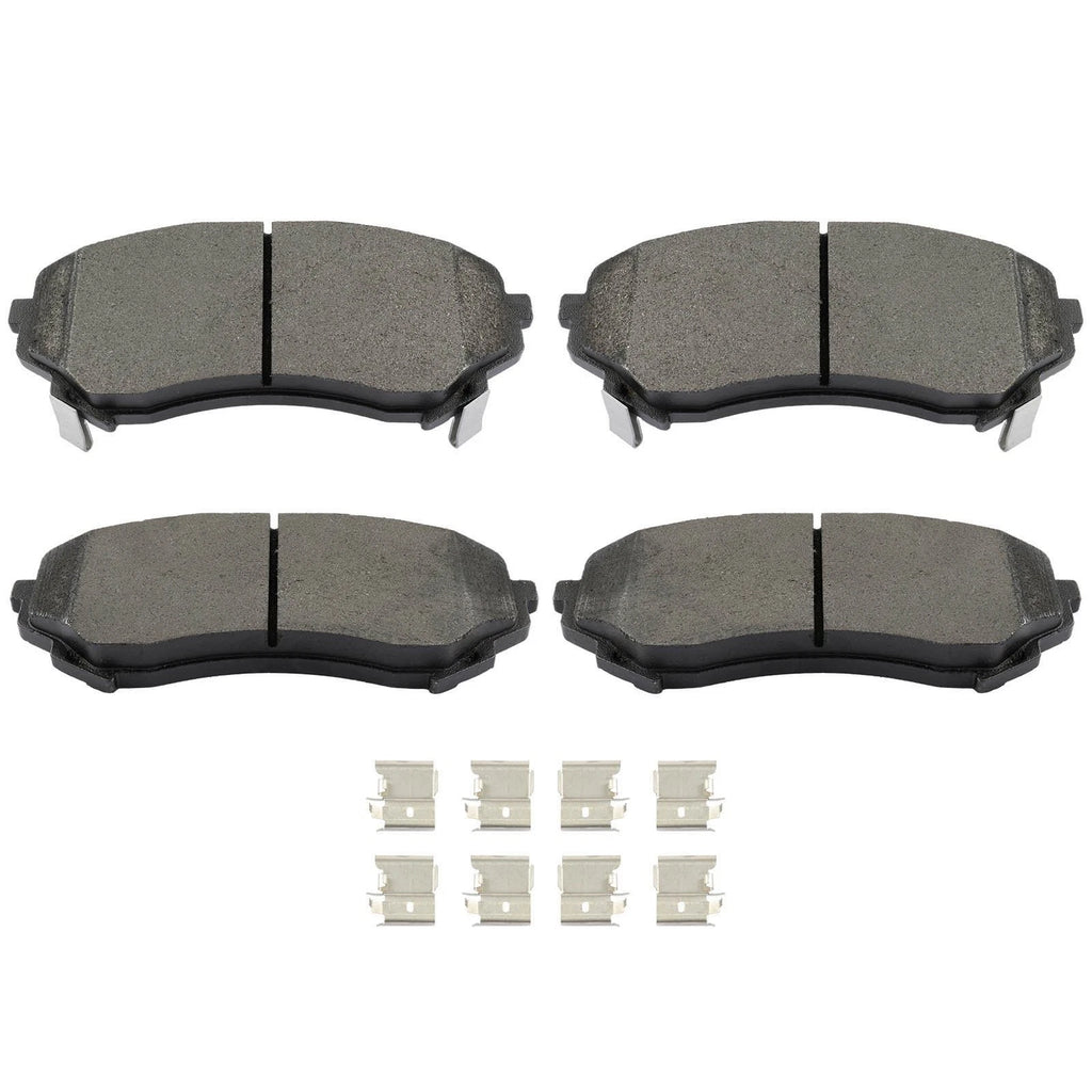 Set of 4 Front Brake Pads for Cadillac CTS (2008–2013)