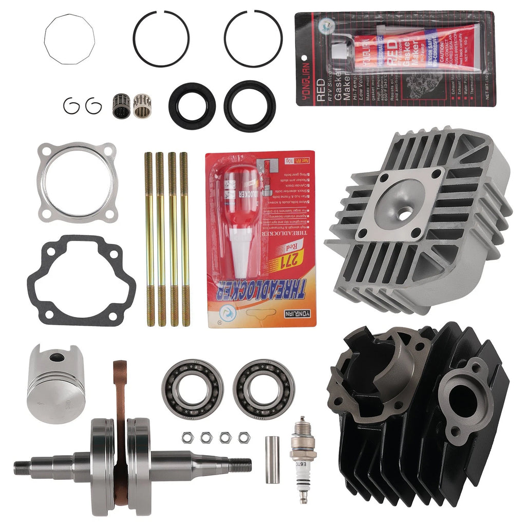 Complete Cylinder Piston Top End Rebuild Kit for Yamaha PW80 (1983–2006)