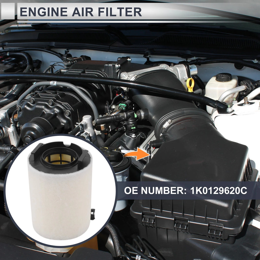 Car Engine Air Filter No. 1K0129620C for Audi A3 (2011–2013)