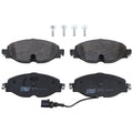 Set of 4 Disc Brake Pads for Volkswagen Jetta (2019–2021)